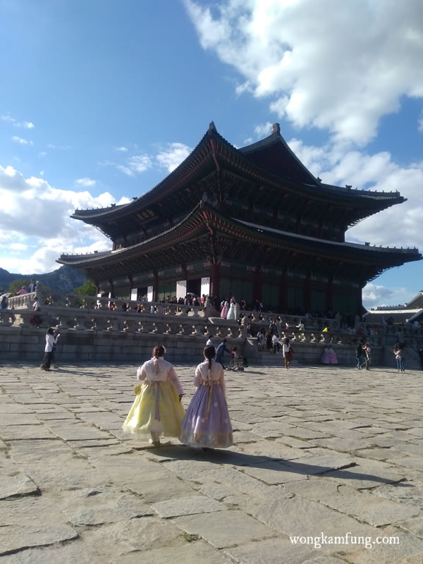 korea bukan indonesia - Gyeongbokgung Palace
